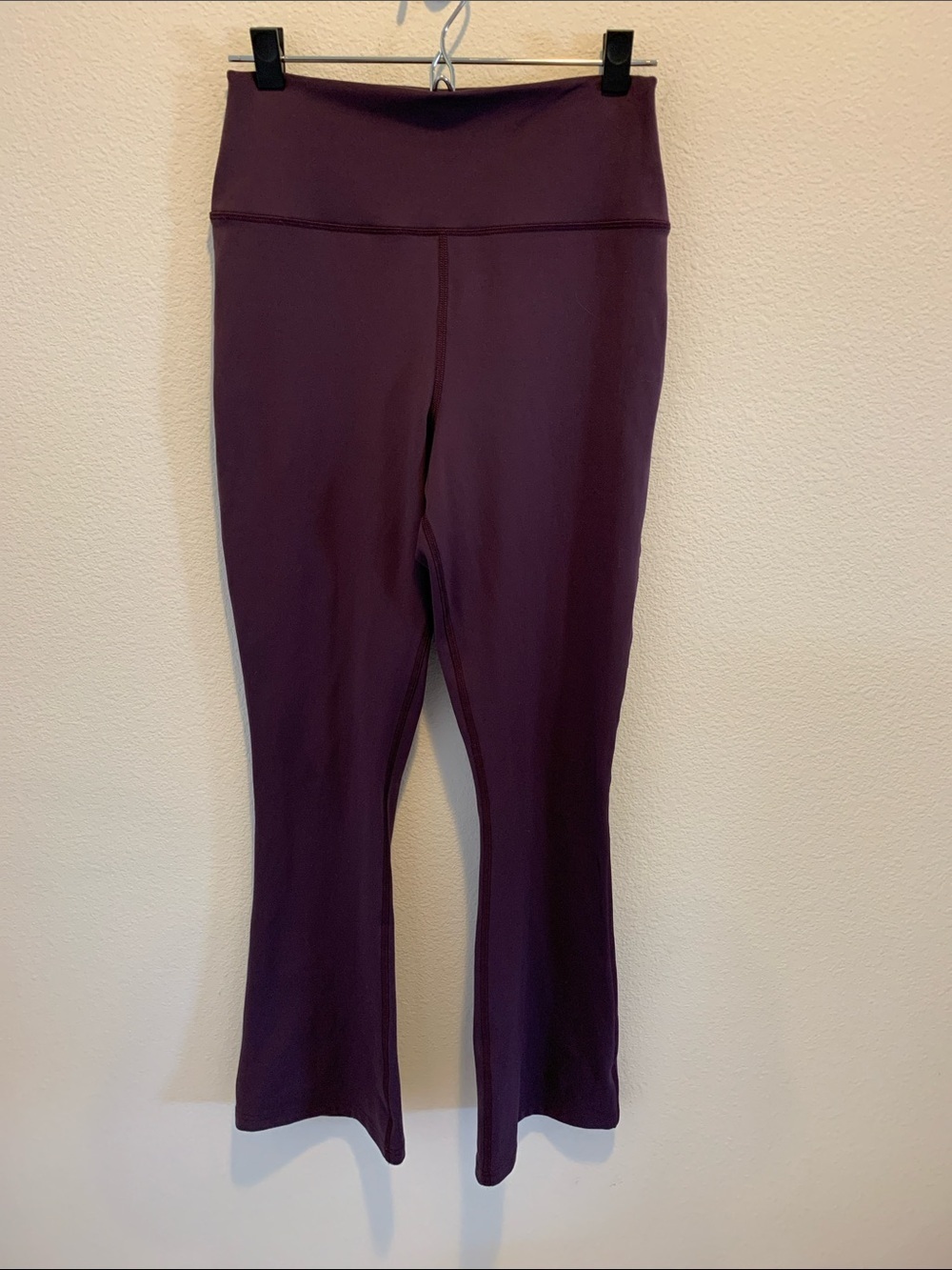 Spiritual Gangster Plum Flare Yoga Leggings